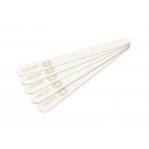 Mini witte vrijerand vijl  per 10 stuks