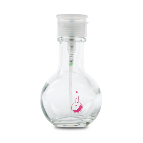 Cleanser_Pumps_clear LE Wit Pomp Fles
