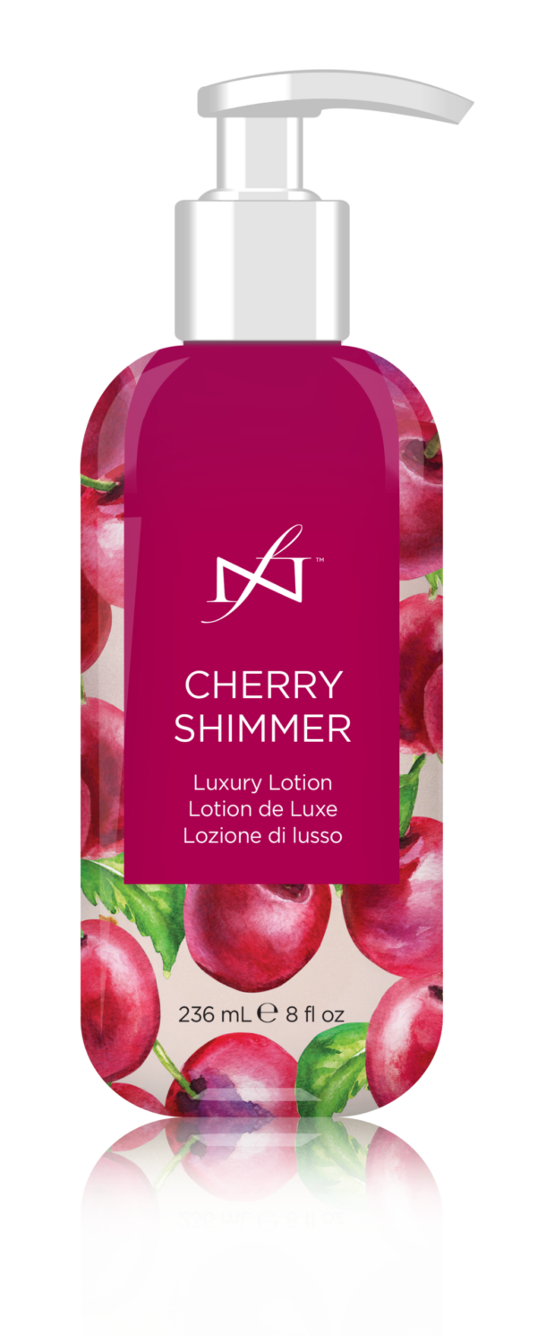 FN_CherryShimmer_HolidayLotion_Pearl_8oz Cherry Shimmer Lotion