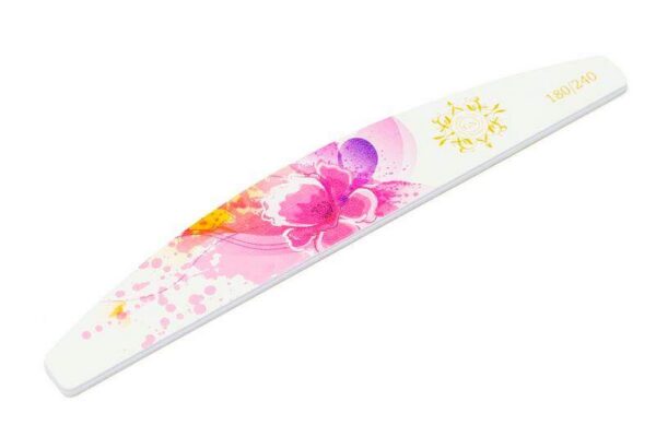 Half moon soft product vijl Pink Poppy Splash