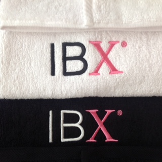 Handdoek met IBX logo